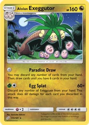 Alolan Exeggutor (115) 115/181 -