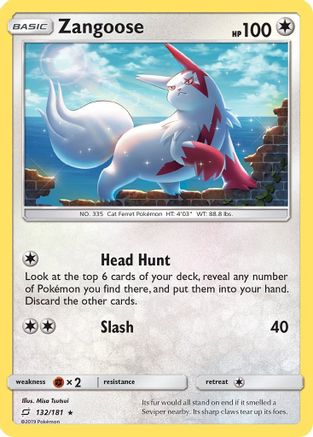 Zangoose 132/181 - Holofoil