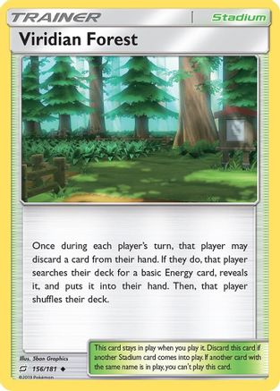 Viridian Forest 156/181 - Reverse Holofoil