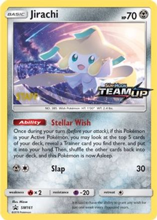 Jirachi - SM161 [Staff] SM161 - Holofoil