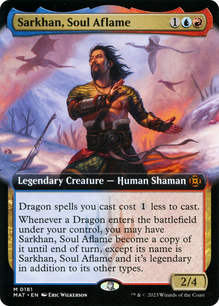 Sarkhan, Soul Aflame (MAT-181) - : (Extended Art)