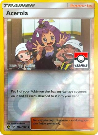 Acerola - 112a/147 (League Challenge) [2nd Place] 112a - Reverse Holofoil