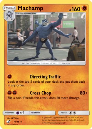 Machamp 13/18 - Holofoil