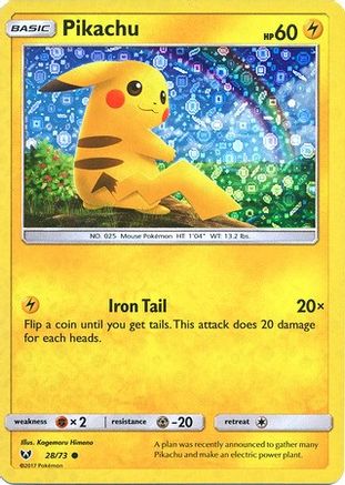 Pikachu - 28/73 (General Mills) 28 - Holofoil