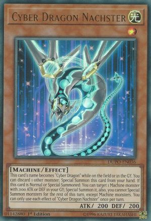 Cyber Dragon Nachster (DUPO-EN036) - Duel Power 1st Edition