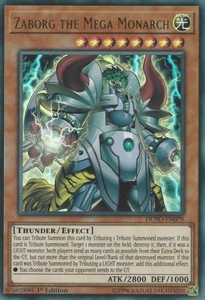 Zaborg the Mega Monarch (DUPO-EN079) - Duel Power Unlimited