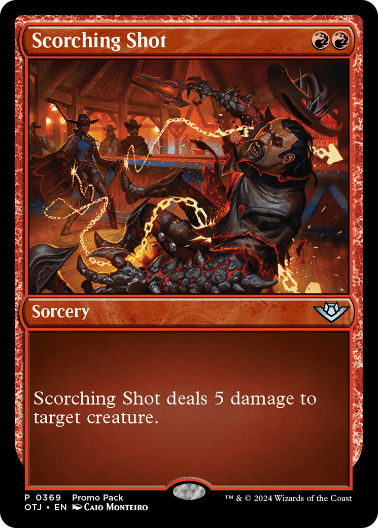 Scorching Shot (PPOTJ-369) -  Foil