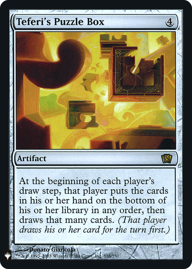 Teferi's Puzzle Box (LIST-8ED-316) -  Foil