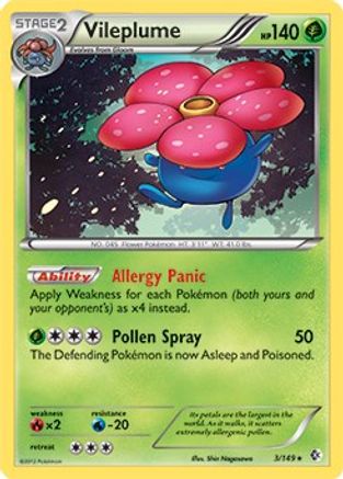 Vileplume - 3/149 (BW Boundaries Crossed) 3 -