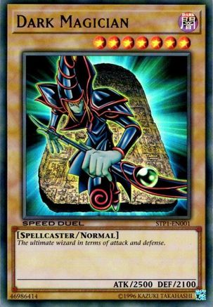 Dark Magician (STP1-EN001) - Speed Duel: Tournament Pack 1 Unlimited