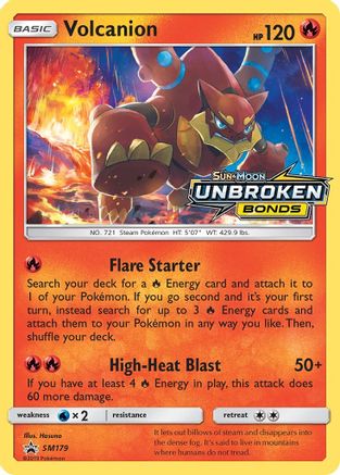 Volcanion - SM179 (Prerelease) SM179/248 - Holofoil