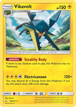 Vikavolt 59/214 - Reverse Holofoil