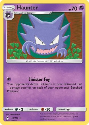 Haunter 69/214 - Reverse Holofoil