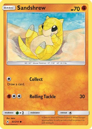 Sandshrew 83/214 -