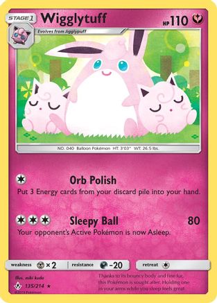 Wigglytuff 135/214 -