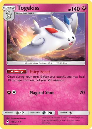 Togekiss 138/214 - Reverse Holofoil