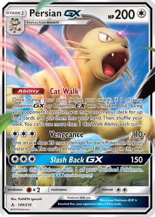 Persian GX 149/214 - Holofoil