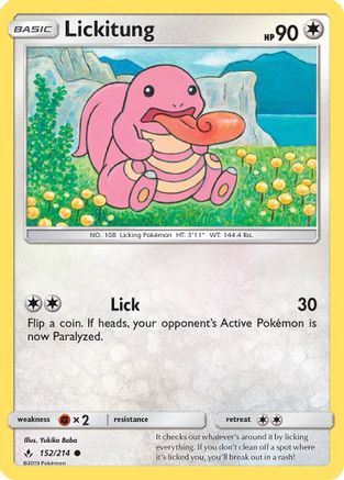 Lickitung 152/214 -