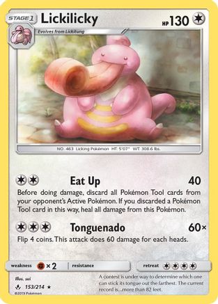 Lickilicky 153/214 -