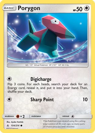 Porygon (154) 154/214 -