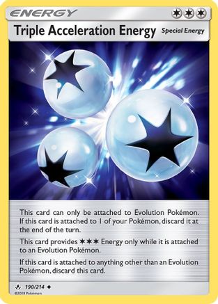 Triple Acceleration Energy 190/214 -