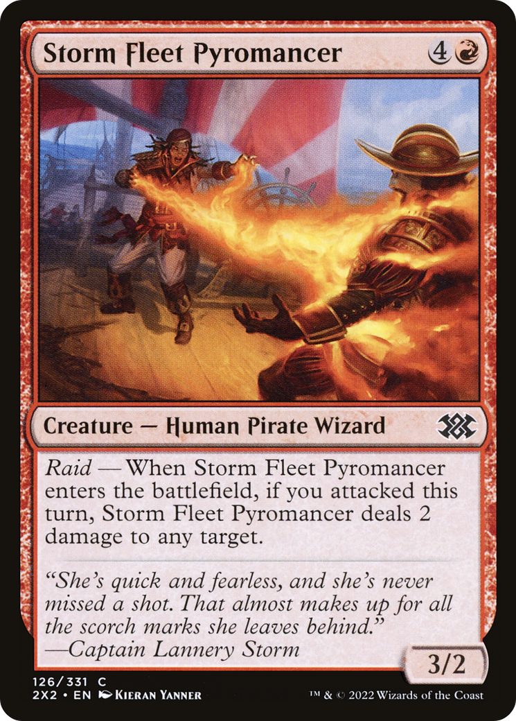 Storm Fleet Pyromancer (2X2-126) -