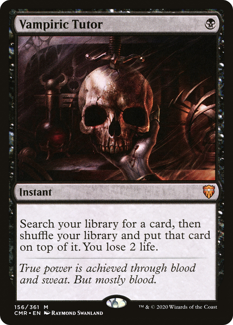 Vampiric Tutor (CMR-156) -  Foil