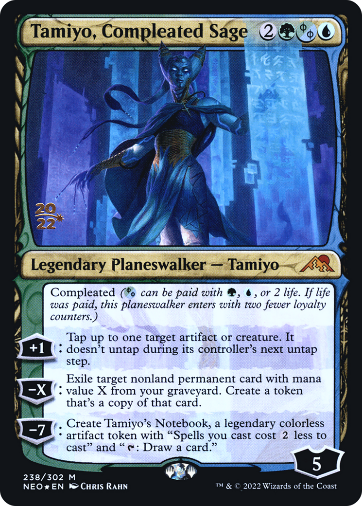 Tamiyo, Compleated Sage (PRE-238S) -  Foil