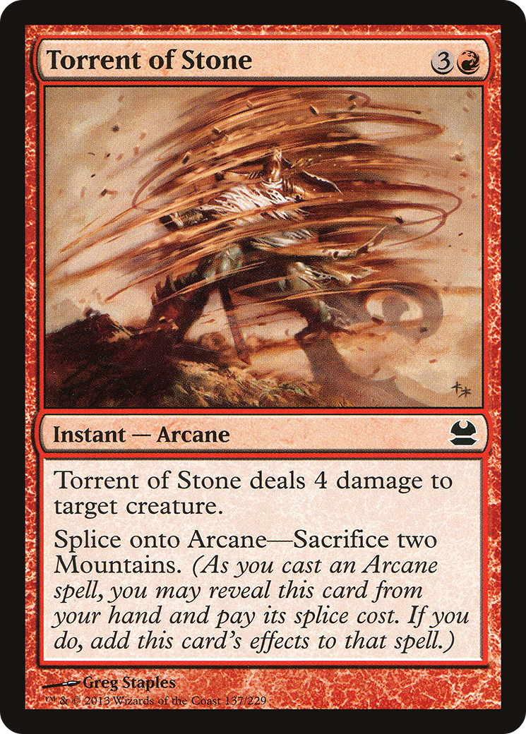 Torrent of Stone (MMA-137) -  Foil