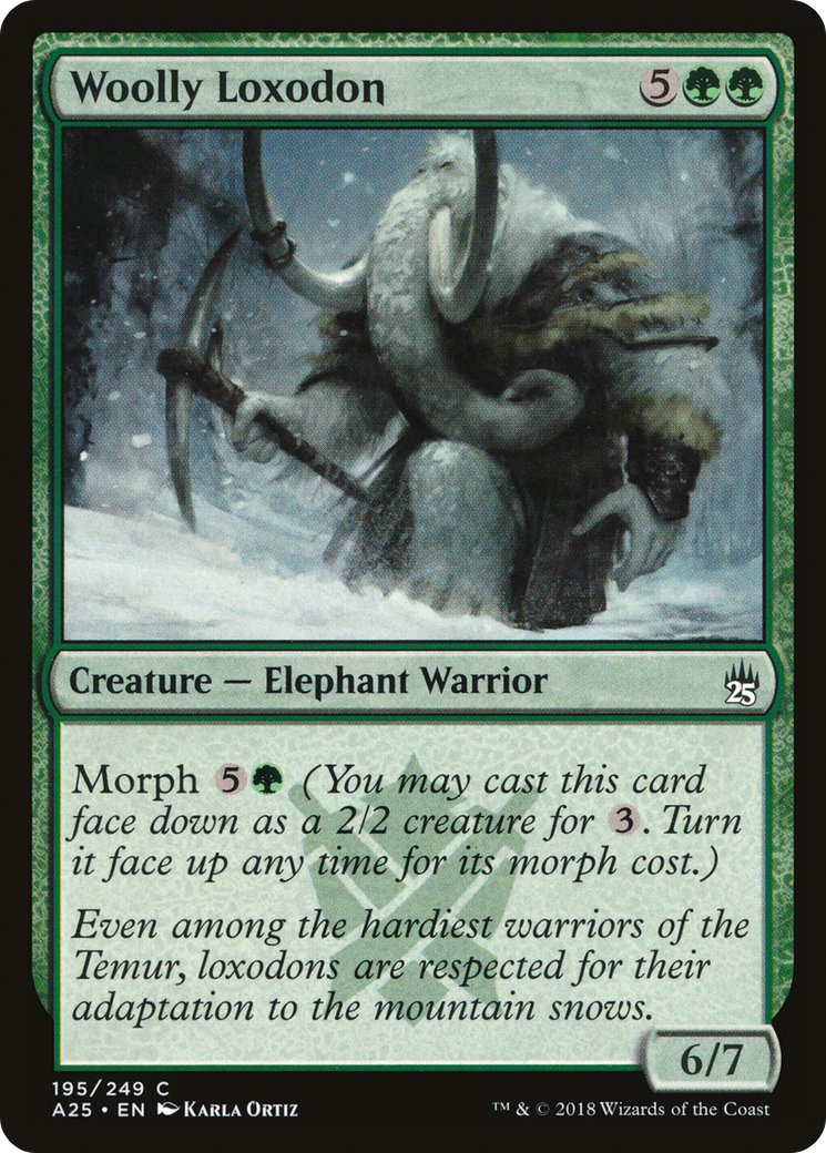 Woolly Loxodon (A25-195) -  Foil