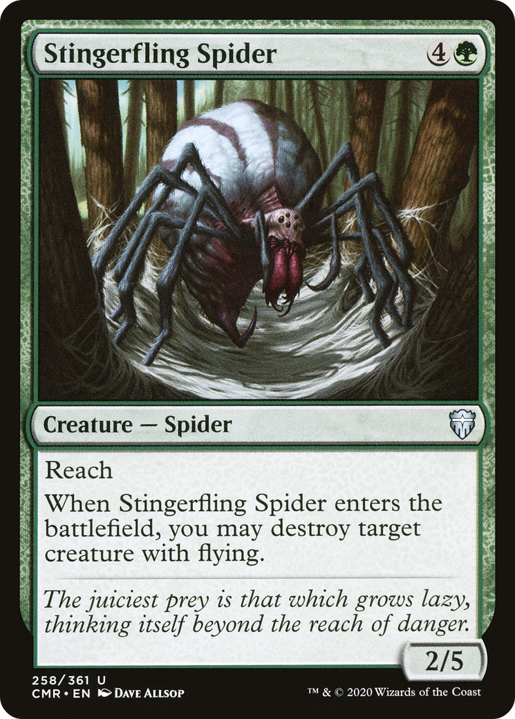 Stingerfling Spider (CMR-258) -  Foil