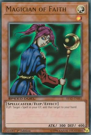 Magician of Faith (SBAD-EN001) - Speed Duel: Attack from the Deep 1st Edition