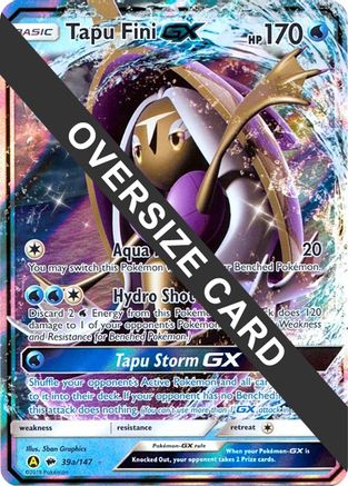 Tapu Fini GX - 39a/147 39a - Holofoil