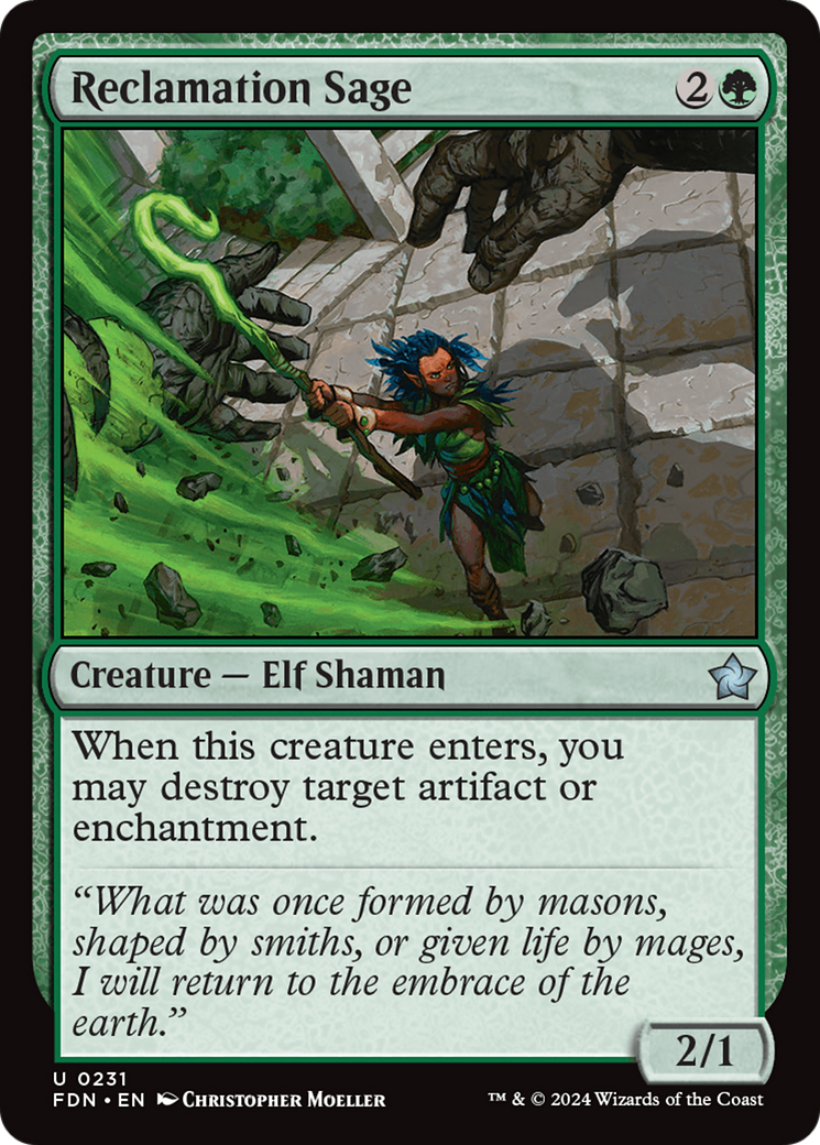 Reclamation Sage (FDN-231) -  Foil