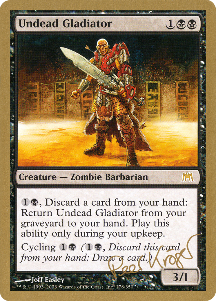 Undead Gladiator (WCD-PK178) -