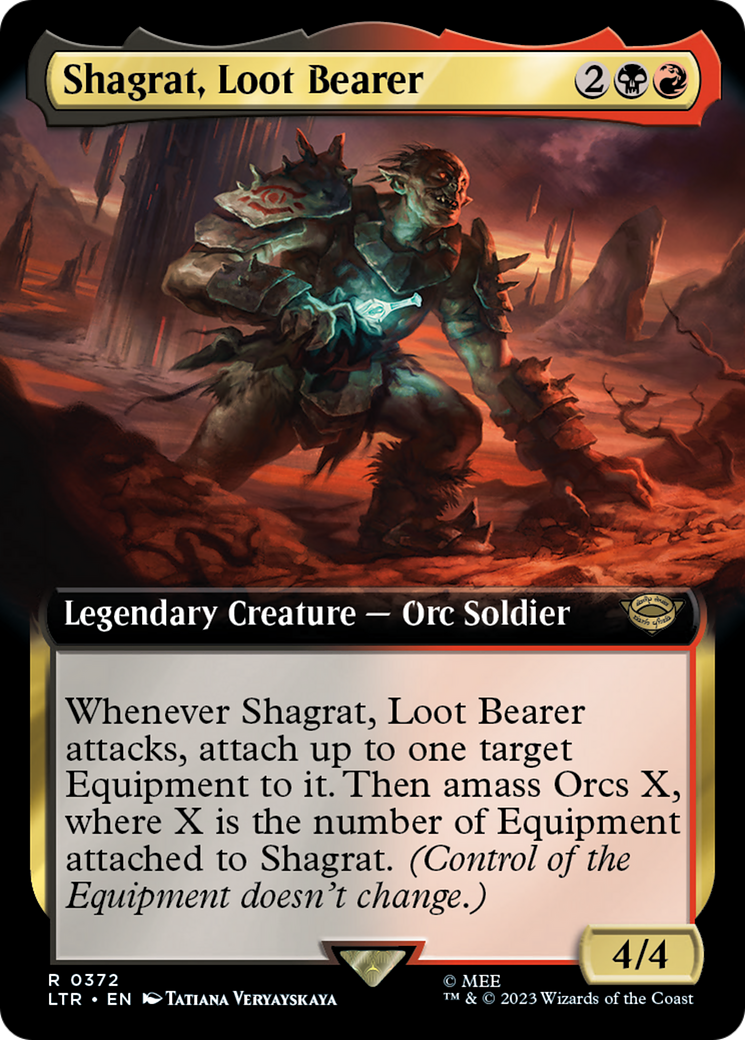 Shagrat, Loot Bearer (LTR-372) - : (Extended Art)