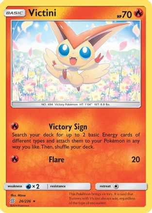 Victini 26/236 - Holofoil