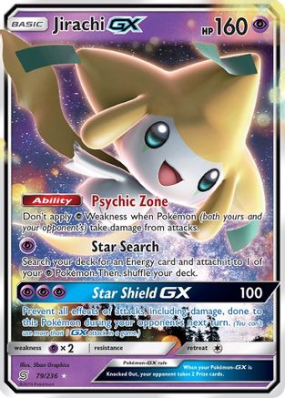 Jirachi GX 79/236 - Holofoil