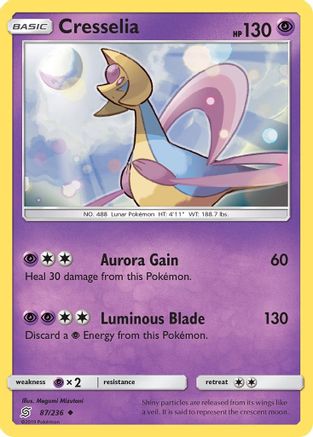 Cresselia 87/236 - Reverse Holofoil