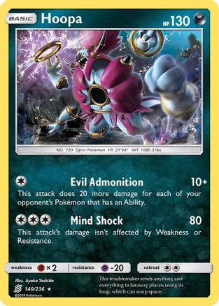 Hoopa 140/236 - Holofoil