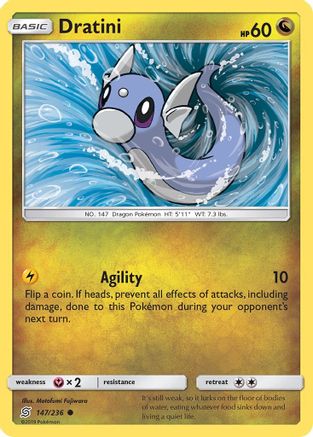 Dratini (147) 147/236 - Reverse Holofoil