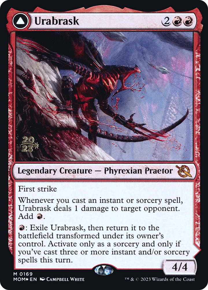 Urabrask // The Great Work (PRE-169S) -  Foil