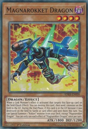 Magnarokket Dragon (SDRR-EN009) - Structure Deck: Rokket Revolt 1st Edition