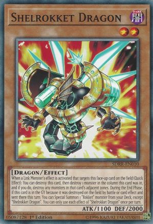 Shelrokket Dragon (SDRR-EN010) - Structure Deck: Rokket Revolt 1st Edition