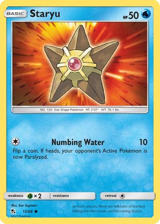 Staryu 13/68 - Reverse Holofoil