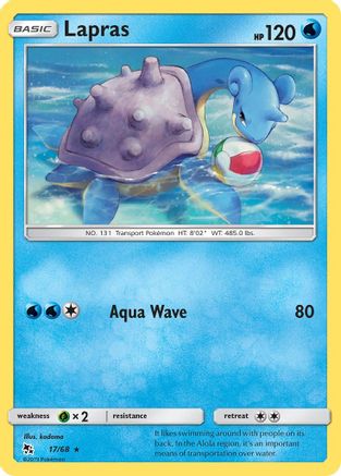 Lapras 17/68 -