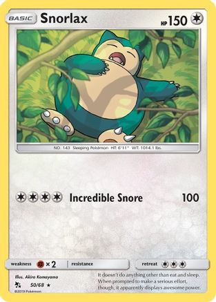 Snorlax 50/68 -