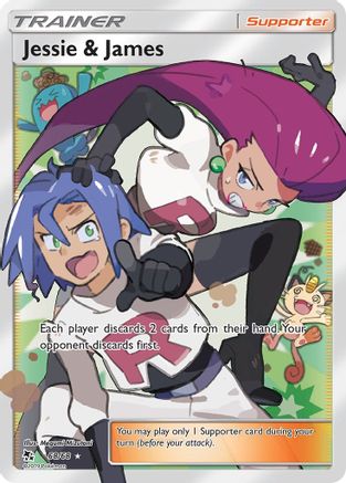 Jessie & James (Full Art) 68/68 - Holofoil