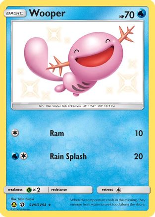 Wooper SV9/94 - Holofoil