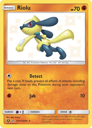 Riolu SV21/94 - Holofoil